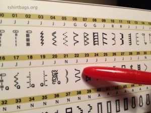 T-Shirt bags prep Step 5