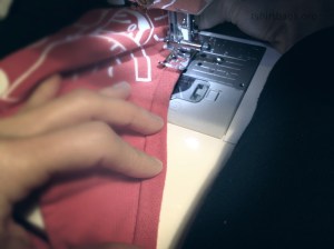 T-Shirt bags prep Step 6C